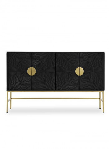 Vermont Sideboard Black 152 x 41 x 94cm