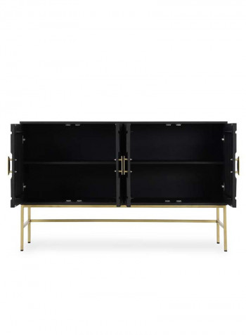 Vermont Sideboard Black 152 x 41 x 94cm