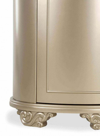 Wella Sideboard With Mirror Gold 195 x 50 x 91.5cm
