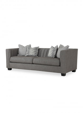 Stanley 3-Seater Sofa Grey 228x98x95cm