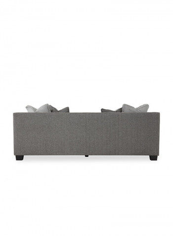 Stanley 3-Seater Sofa Grey 228x98x95cm