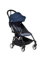 Stroller YOYO² Black Frame 6+ Air France Blue