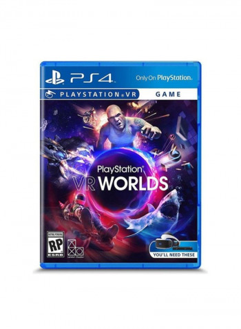 PlayStation 4 Slim 500GB Console With DualShock 4 Controller, PlayStation VR Camera And 3 VR Games