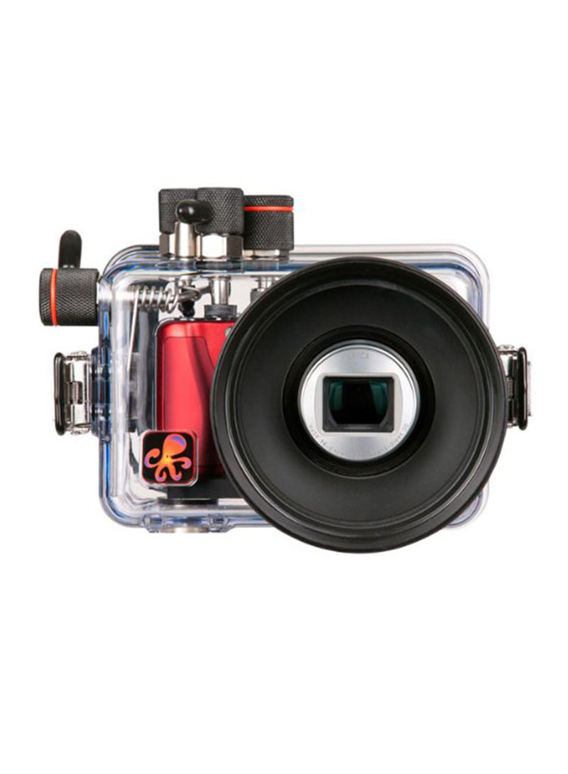 Underwater Camera Housing For Digital Cameras Red/Black/Clear