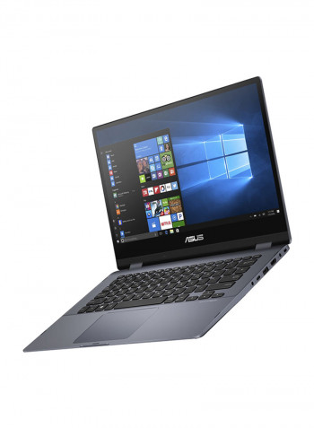 VivoBook Flip 14 TP412FA-OS31T Laptop With 14-Inch Display, Core i3 Processer/8GB RAM/256 GB SSD/Intel UHD Graphics 620 Grey