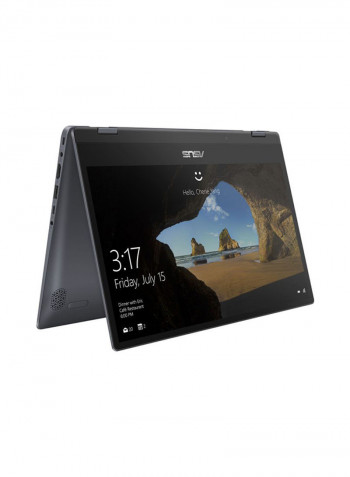 VivoBook Flip 14 TP412FA-OS31T Laptop With 14-Inch Display, Core i3 Processer/8GB RAM/256 GB SSD/Intel UHD Graphics 620 Grey