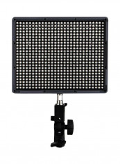 LED Light Panel With Wireless Remote Control Black