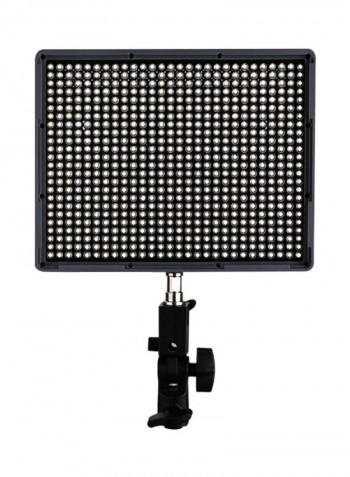 LED Light Panel With Wireless Remote Control Black