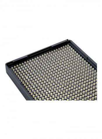 LED Light Panel With Wireless Remote Control Black
