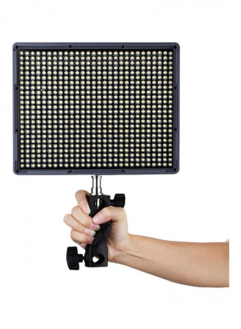 LED Light Panel With Wireless Remote Control Black