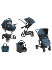 Taski Stroller Travel System - Blue/Black