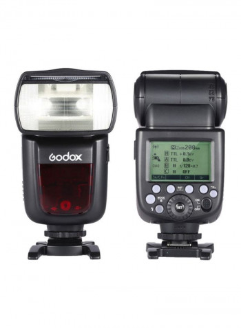 Speedlite GN60 Camera Flash 7.7x3x1.9inch Black