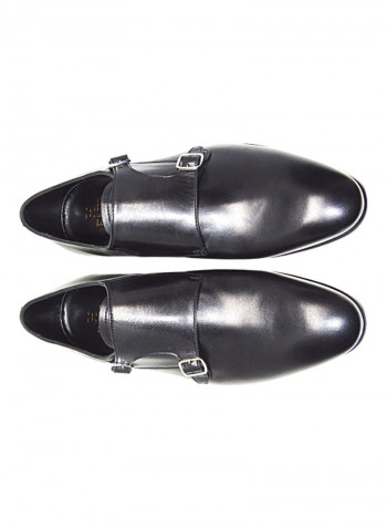 Men's Monk Strap Formal Shoes Black