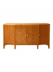Kendall Wooden Sideboard Brown 166x48x93cm
