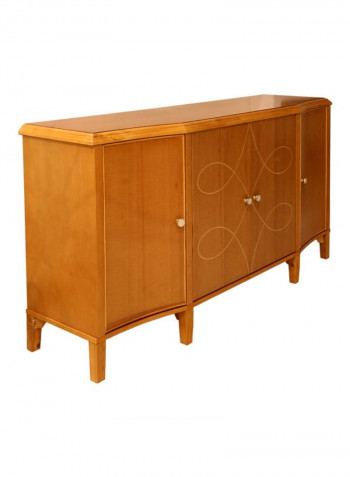Kendall Wooden Sideboard Brown 166x48x93cm