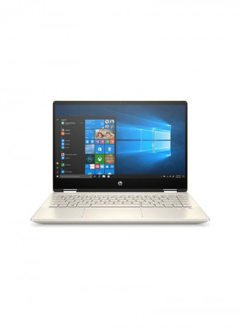 Pavilion 14-DW1000NE Laptop With 14 Inches FHD Display, Intel Core i3-1115G4/4GB RAM/256GB SSD/INTEL UHD GRAPHICs/X360 TOUCH/W10/ENGLISH/ARABIC/BACKLIT KB Silver
