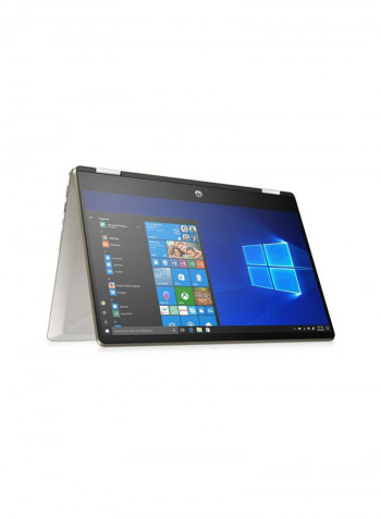 Pavilion 14-DW1000NE Laptop With 14 Inches FHD Display, Intel Core i3-1115G4/4GB RAM/256GB SSD/INTEL UHD GRAPHICs/X360 TOUCH/W10/ENGLISH/ARABIC/BACKLIT KB Silver