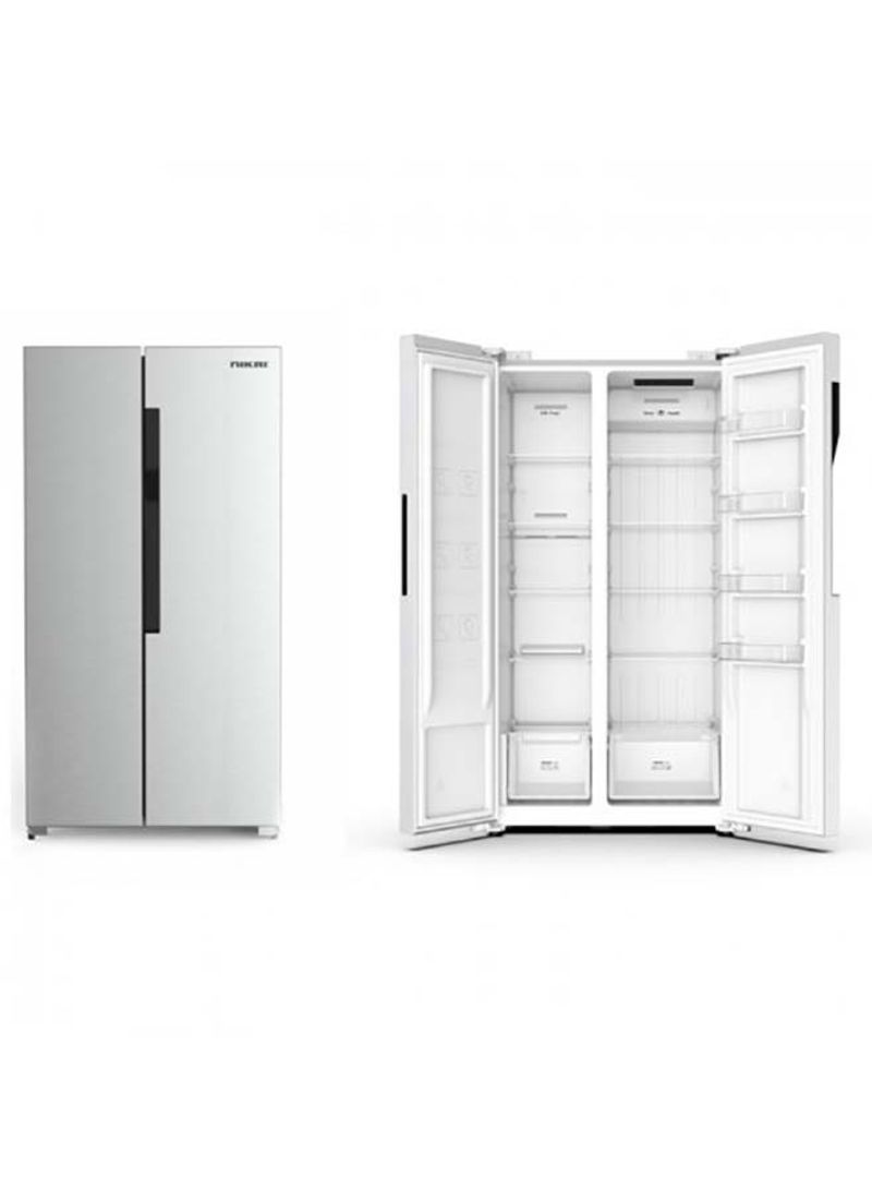 Side By Side Refrigerator 430L 430 l 0 W NRF750SBSS silver