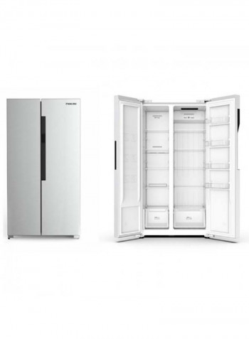 Side By Side Refrigerator 430L 430 l 0 W NRF750SBSS silver