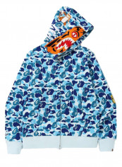 ABC Camo Tiger Full Zip Hoodie Blue/White reviews ABC Camo Tiger Full Zip Hoodie Blue/White