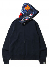 Shark Printed Full Zip Hoodie Navy Blue reviews Shark Printed Full Zip Hoodie Navy Blue