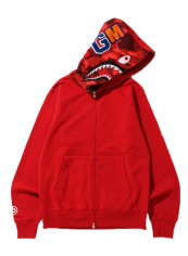 Shark Printed Full Zip Hoodie Red reviews Shark Printed Full Zip Hoodie Red