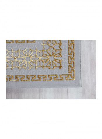 Trend Collection Carpet Modern Contemporary Area Rug Grey/Yellow/Beige 250x350centimeter