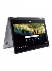 Spin 11 Convertible 2-In-1 Laptop With 11.6-Inch Touch-Screen Display, Celeron Processer/4GB RAM/32GB Emmc/Intel UHD Graphics Sparkly Silver (On Sale)