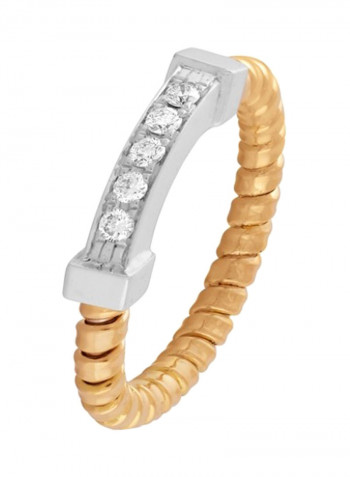 0.10 Ct Diamond Tessitore Ring