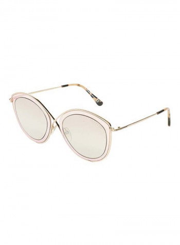 Cat Eye Sunglasses - Lens Size: 55 mm للنساء