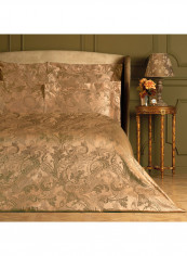 4-Piece Vanessa Bedding Set Cotton Olive 240x290centimeter