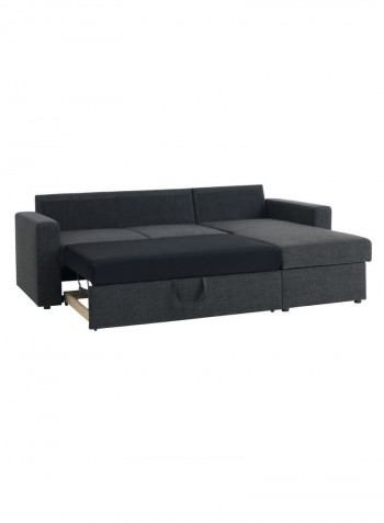 Chaiselongue Mariager  Sofa Dark Grey 226x83x88/163centimeter