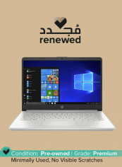 Renewed - 14-DQ1059WM Laptop With 14-Inch Display, Intel Core i5 Processor/10th GEN/8GB RAM/256GB SSD/Integrated Graphics Silver