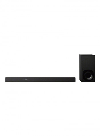 3.1ch 4K Soundbar System With Wireless Subwoofer HT-Z9F Black
