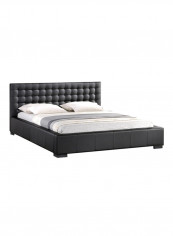 Madison Modern Bed Without Mattress Black Super King