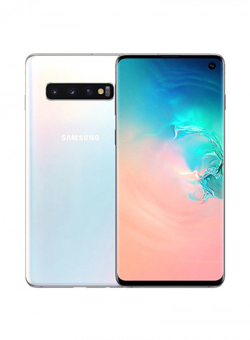 Galaxy S10 Dual SIM Prism White 128GB 8GB RAM 4G LTE - UAE Version