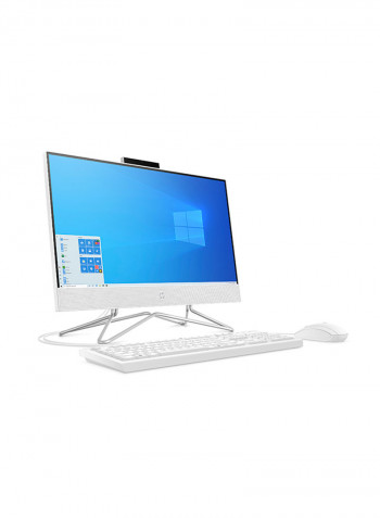 22-Df0000ne All In One Desktop With 22-Inch Display, Core i3 Processer/4GB RAM/1TB HDD/Intel UHD Graphics white