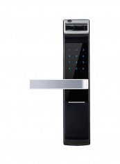 Digital Door Lock With Fingerprint And Keypad YDM 4109 Black