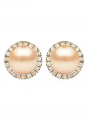 18 Karat Solid Gold 0.20 Carat Genuine Diamonds And 6-7 mm Pearl Earrings reviews 18 Karat Solid Gold 0.20 Carat Genuine Diamonds And 6-7 mm Pearl Earrings