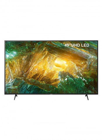 49-Inch UHD Smart LED TV KD49X8000H Black