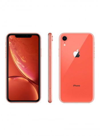 Refurbished - iPhone XR Dual SIM With FaceTime Coral 128GB 4G LTE