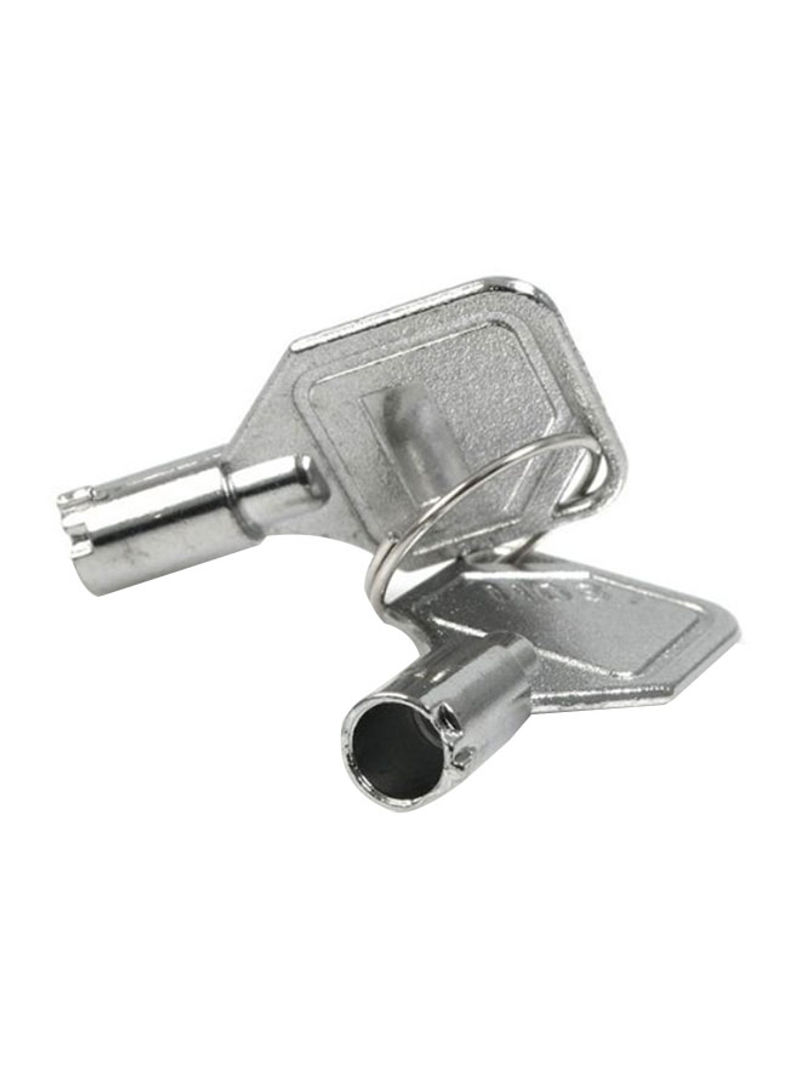 2-Piece Replacement Key For Drive Drawer Silver