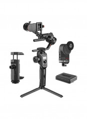Aircross 2 3-Axis Handheld Gimbal Stabilizer Monopod Kit black
