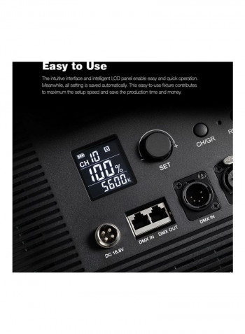 LED1000Bi II LED Video Light Dimmable Black