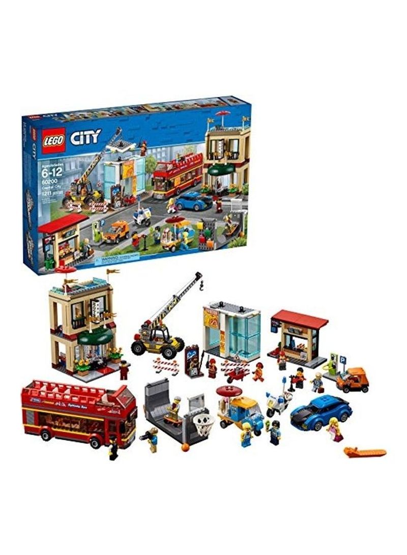 1211-Piece City Capital Building Toy