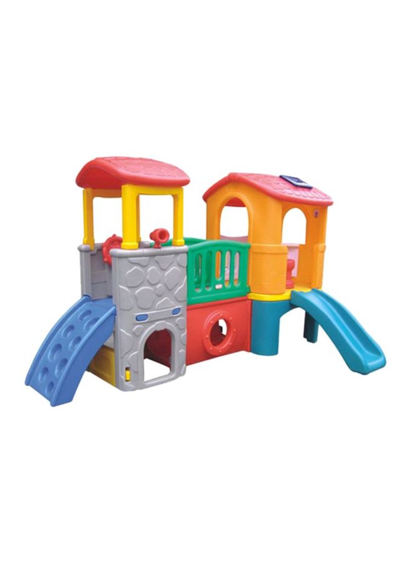Slide And Swing Playhouse Set 300x 175x 185centimeter