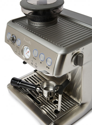 Barista Espresso Machine With 500G Global Coffee Bean 2 l 1850 W BES870BSS silver