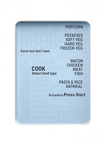 The Smooth Wave Microwave 34 l 1250 W BMO840BSS Brushed Stainless Steel