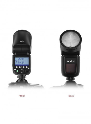 V1N Professional Camera Flash Speedlite Light Black
