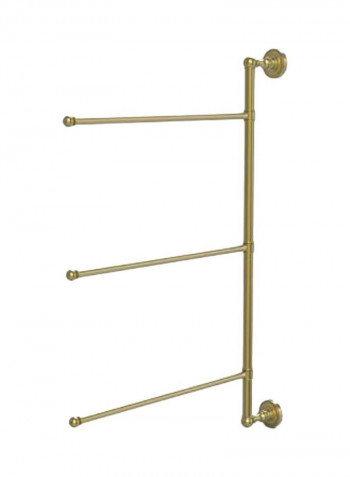 Dottingham Collection Vertical Towel Bar Gold 28inch